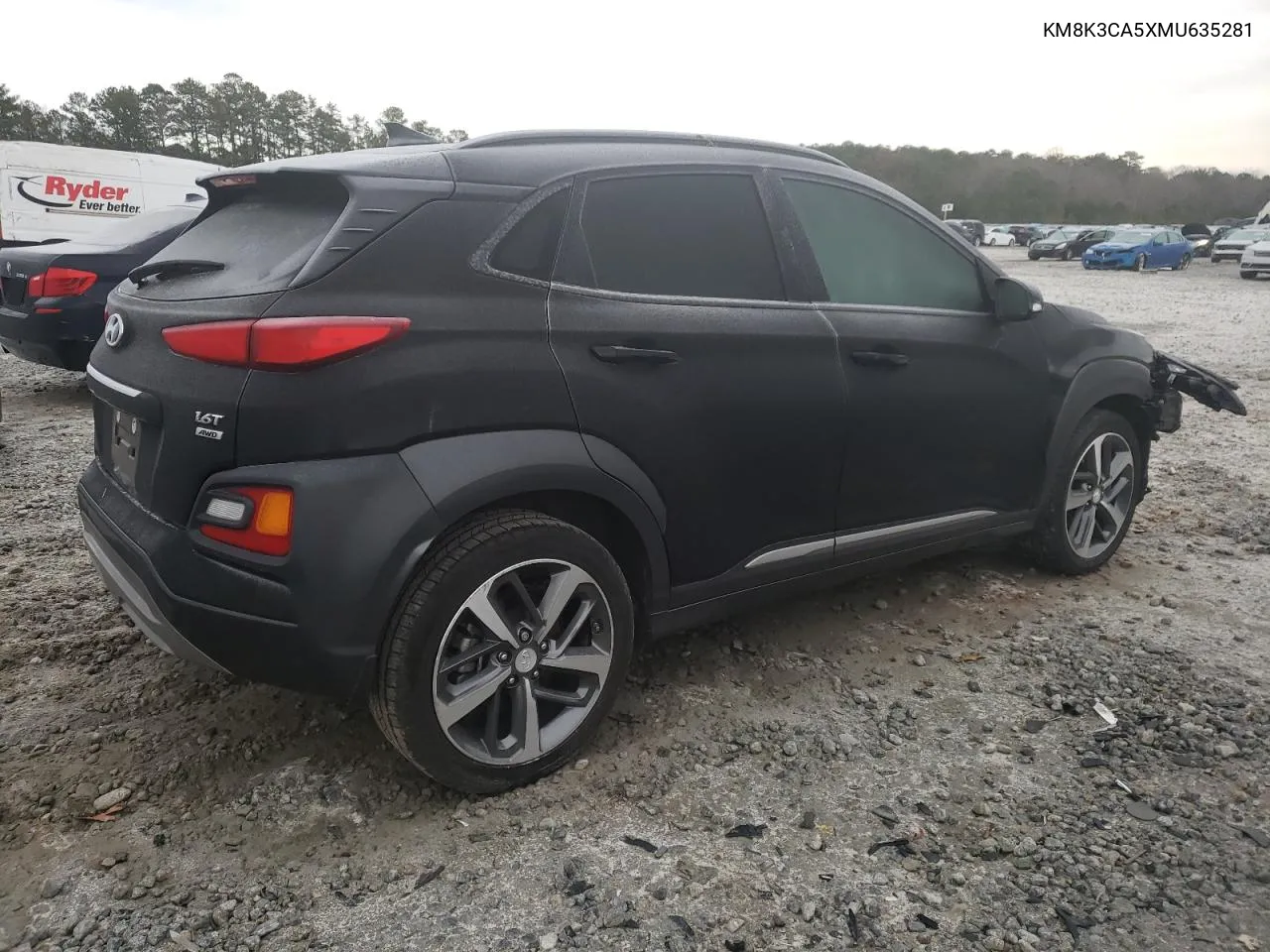 KM8K3CA5XMU635281 2021 Hyundai Kona Limited