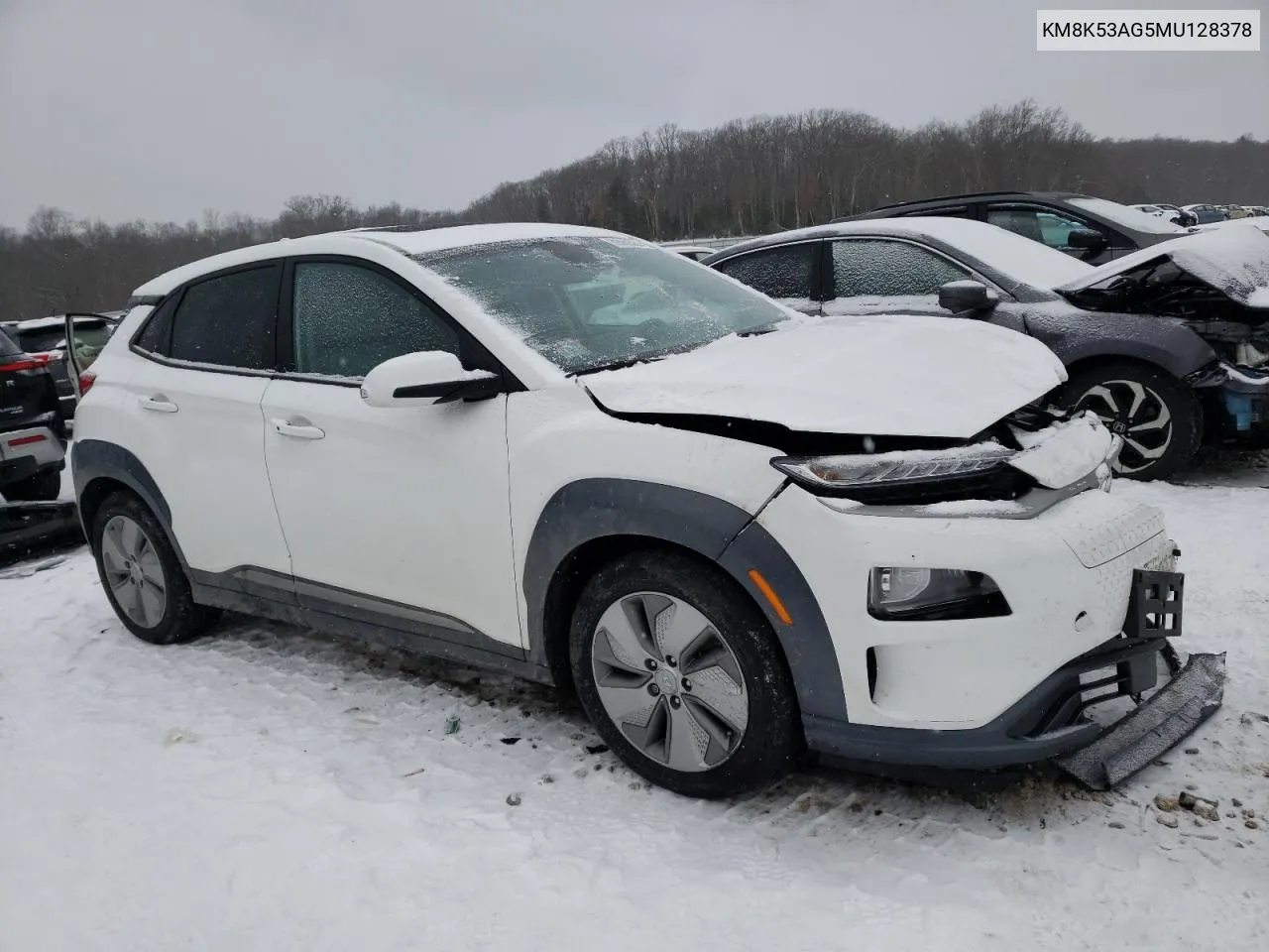 KM8K53AG5MU128378 2021 Hyundai Kona Ultimate