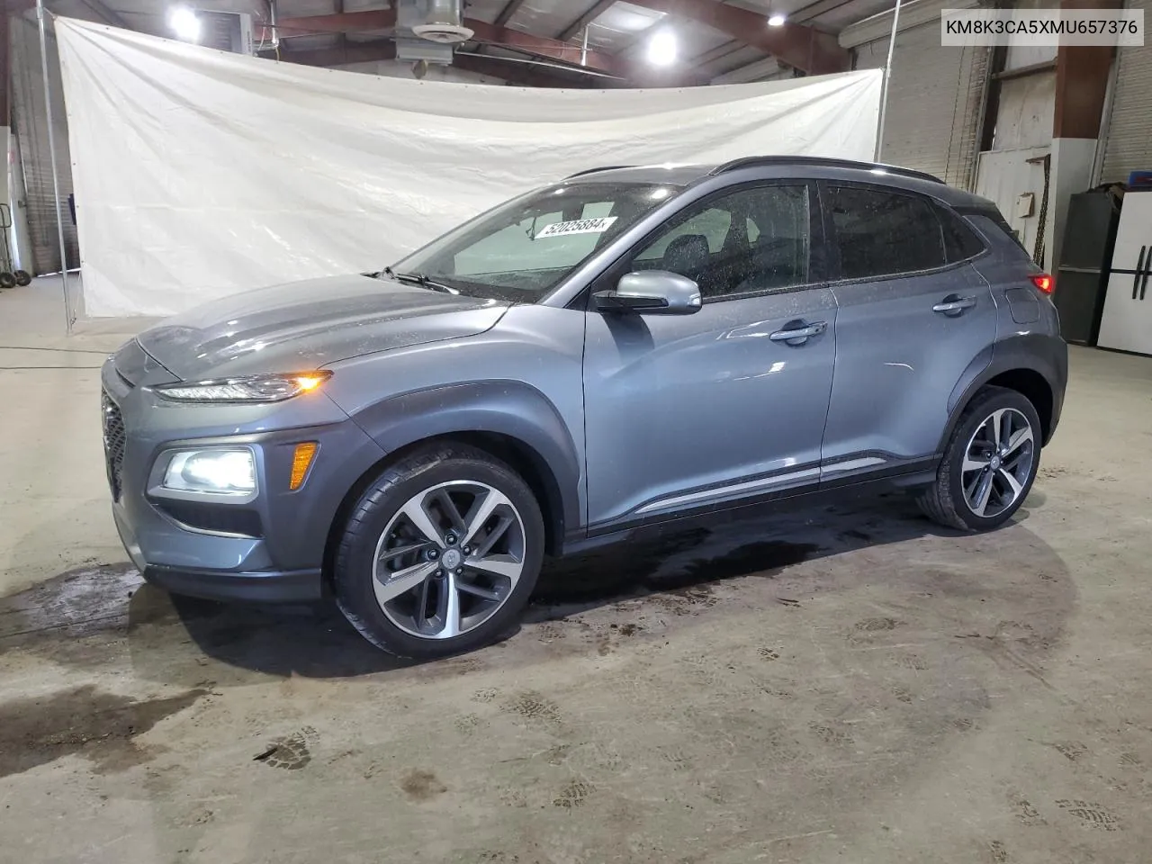 2021 Hyundai Kona Limited VIN: KM8K3CA5XMU657376 Lot: 52025884