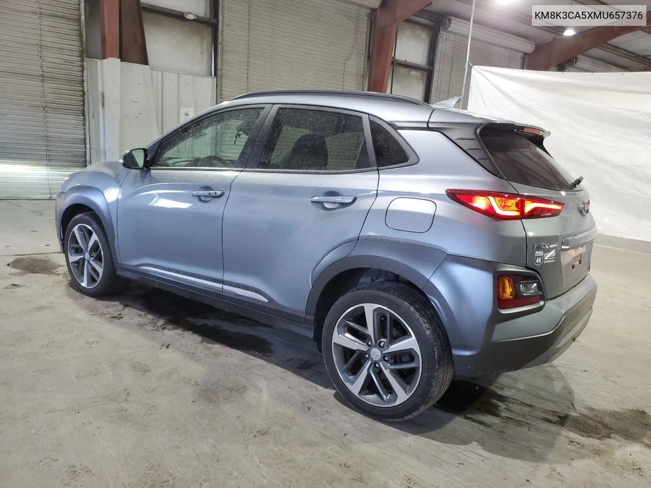 2021 Hyundai Kona Limited VIN: KM8K3CA5XMU657376 Lot: 52025884