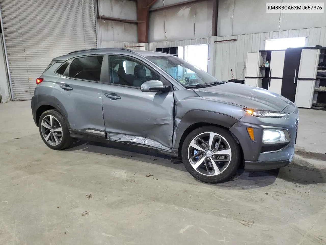 2021 Hyundai Kona Limited VIN: KM8K3CA5XMU657376 Lot: 52025884