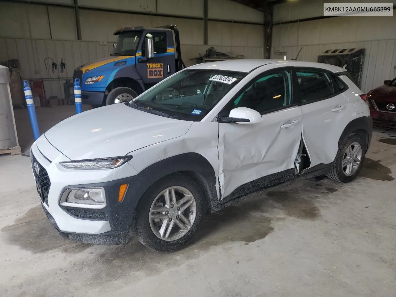 KM8K12AA0MU665399 2021 Hyundai Kona Se