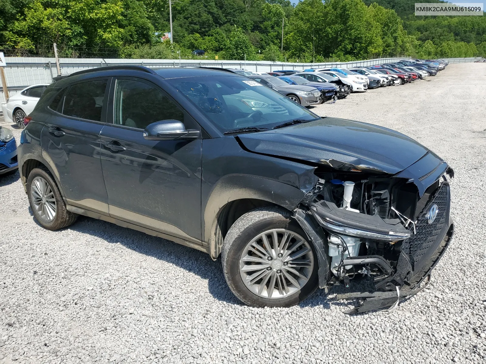 KM8K2CAA9MU615099 2021 Hyundai Kona Sel