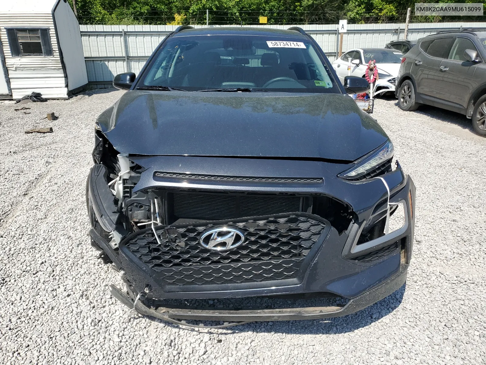 KM8K2CAA9MU615099 2021 Hyundai Kona Sel