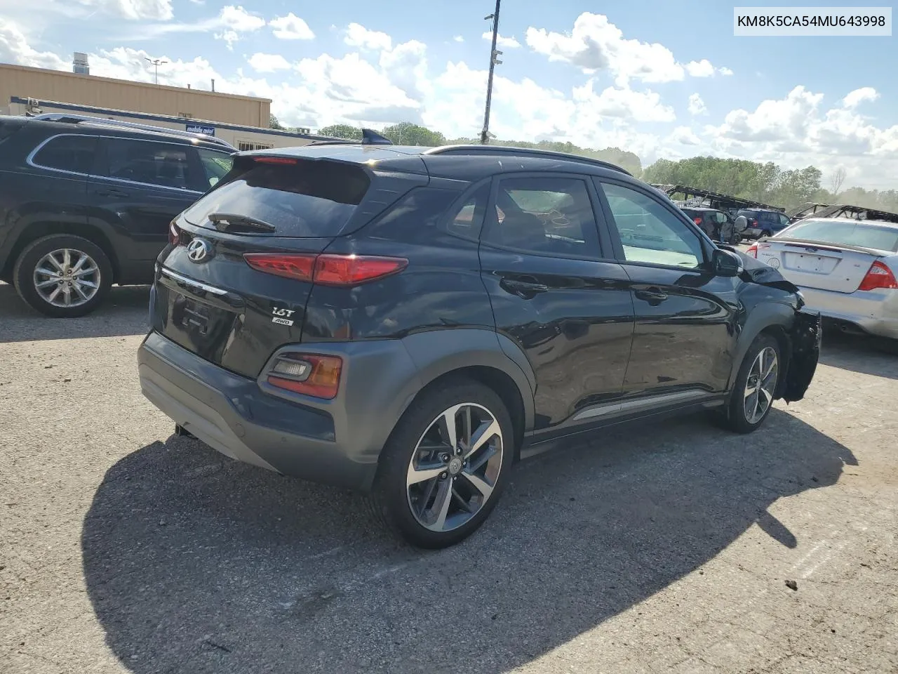 KM8K5CA54MU643998 2021 Hyundai Kona Ultimate