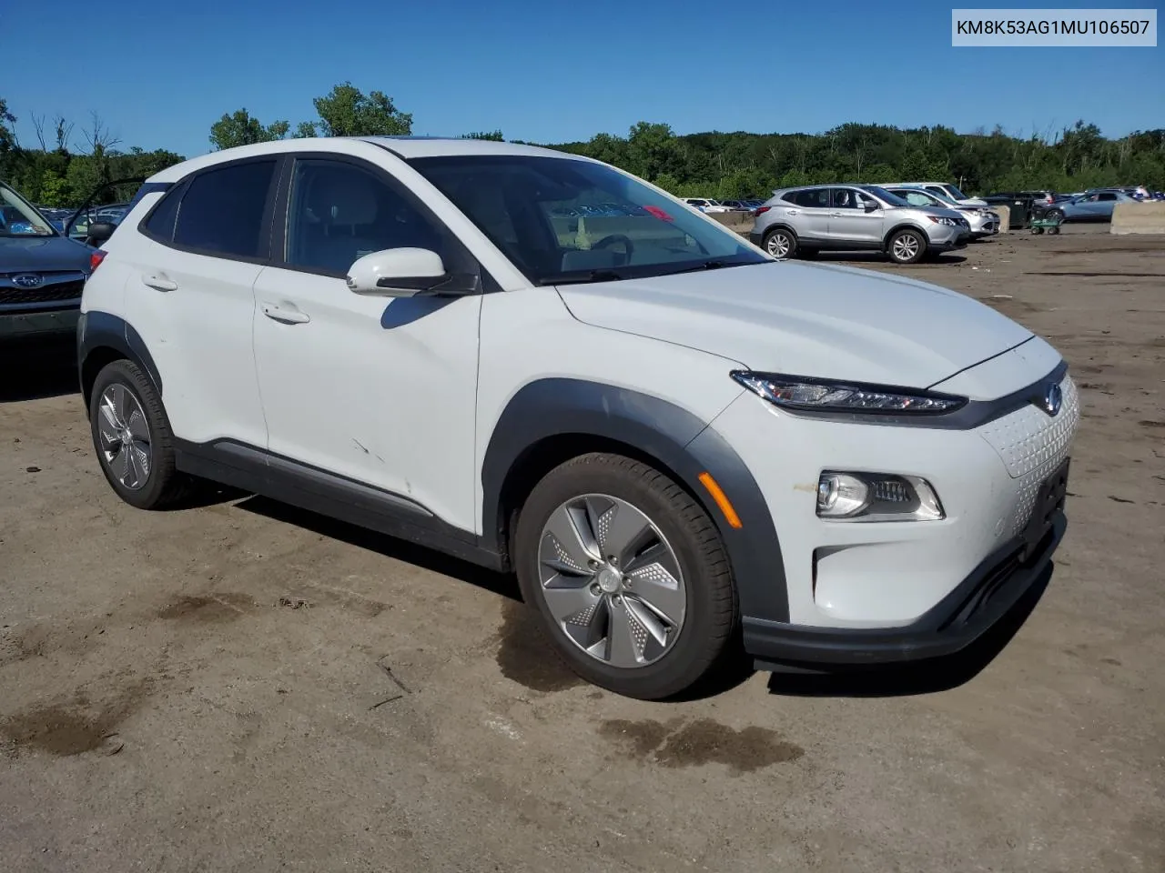 KM8K53AG1MU106507 2021 Hyundai Kona Ultimate