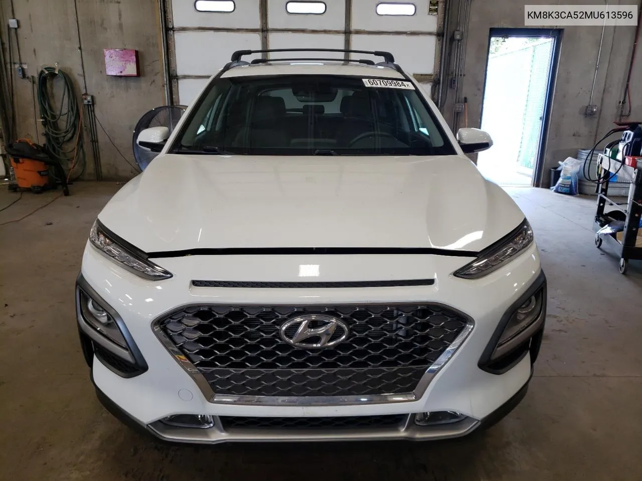 2021 Hyundai Kona Limited VIN: KM8K3CA52MU613596 Lot: 60709984