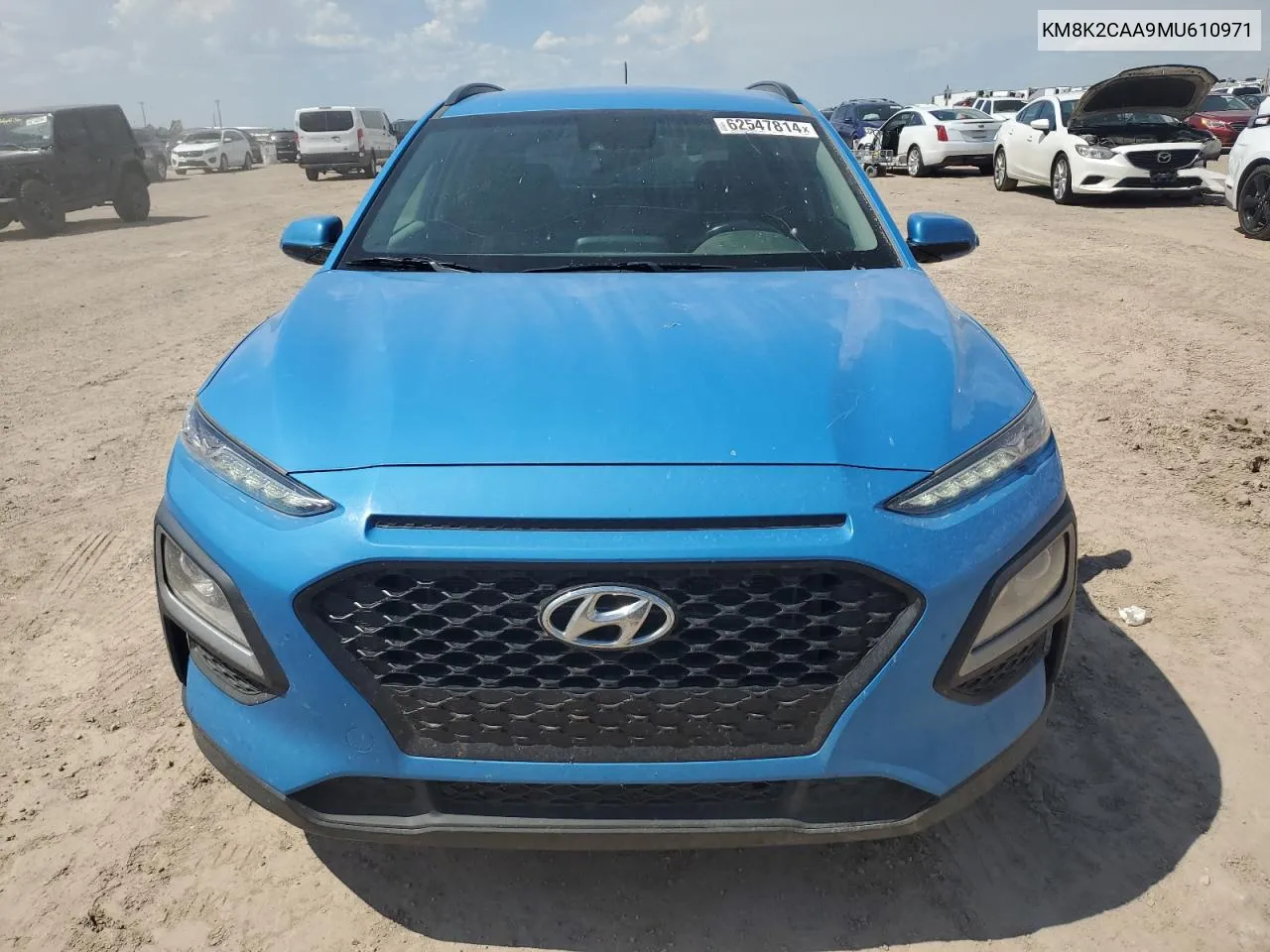 2021 Hyundai Kona Sel VIN: KM8K2CAA9MU610971 Lot: 62547814