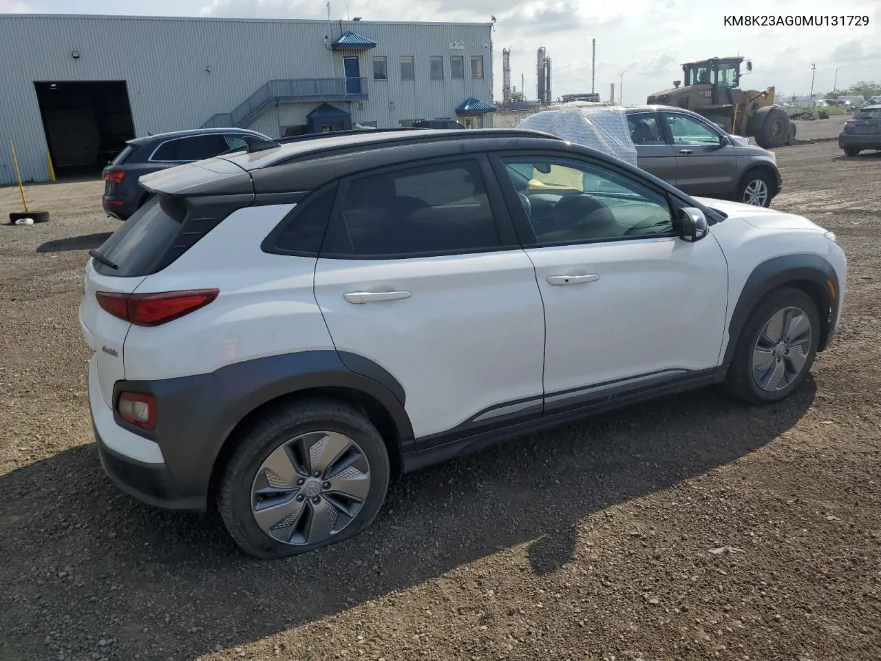 2021 Hyundai Kona Sel VIN: KM8K23AG0MU131729 Lot: 62805134