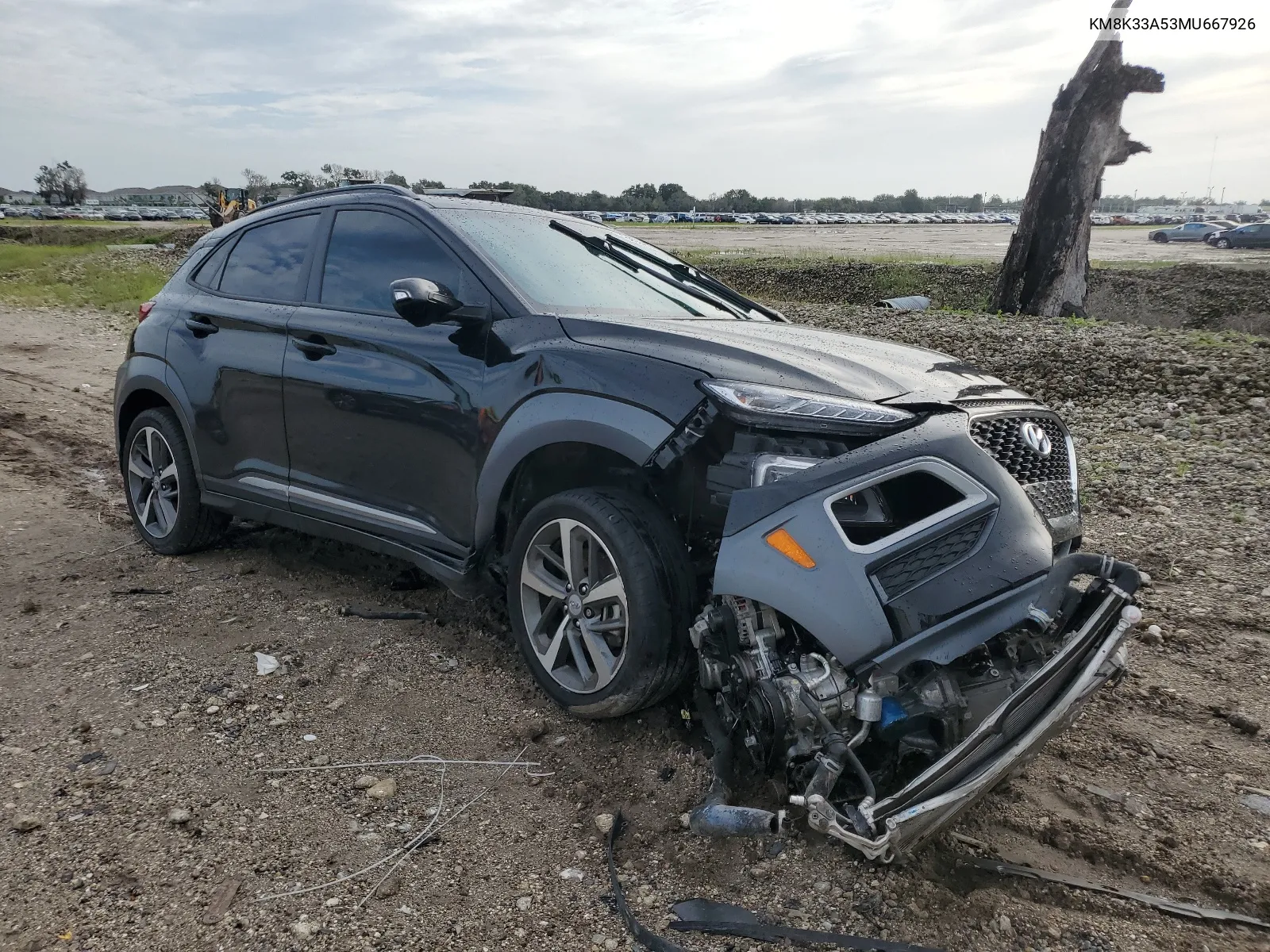 KM8K33A53MU667926 2021 Hyundai Kona Limited