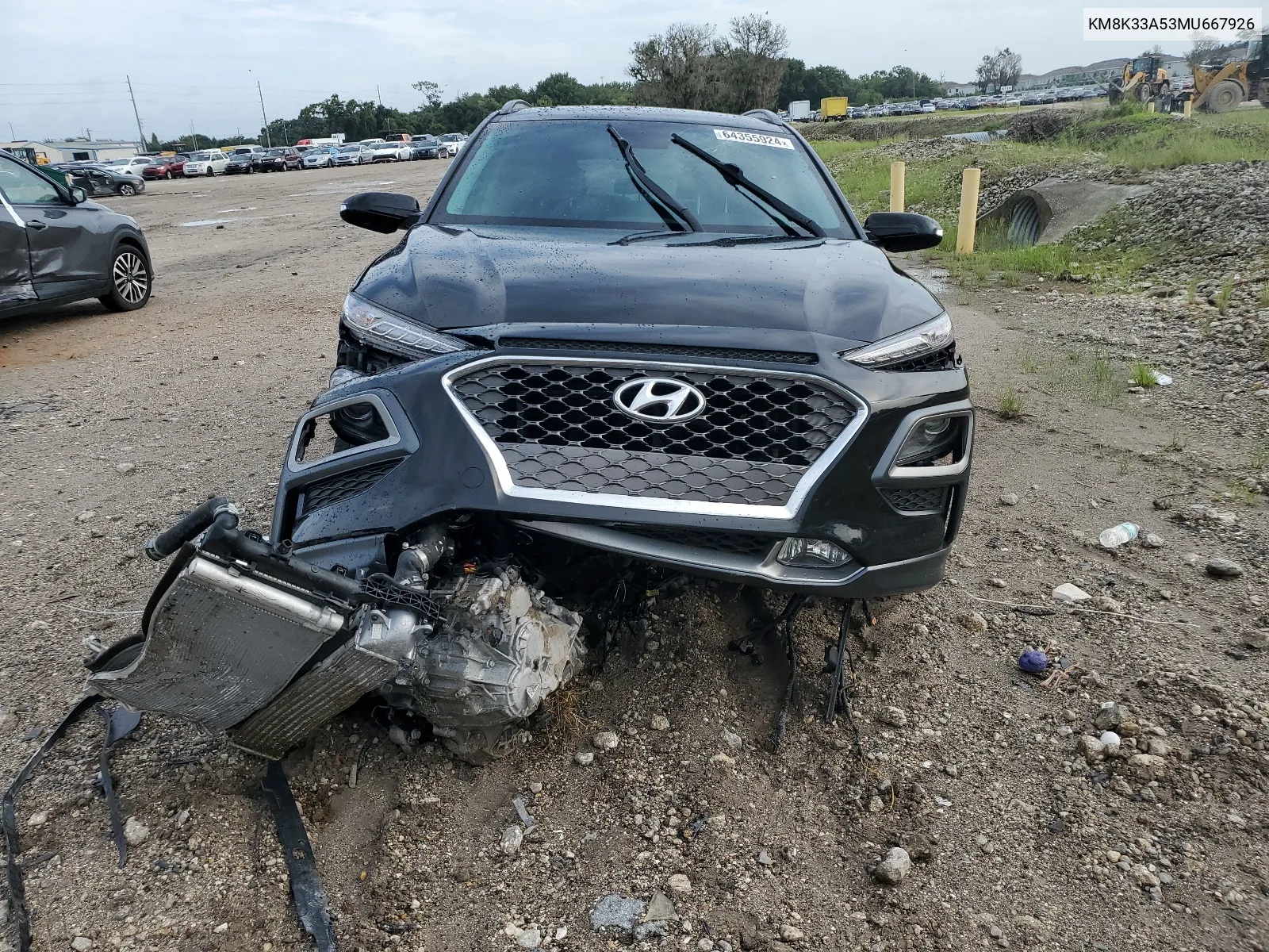 KM8K33A53MU667926 2021 Hyundai Kona Limited