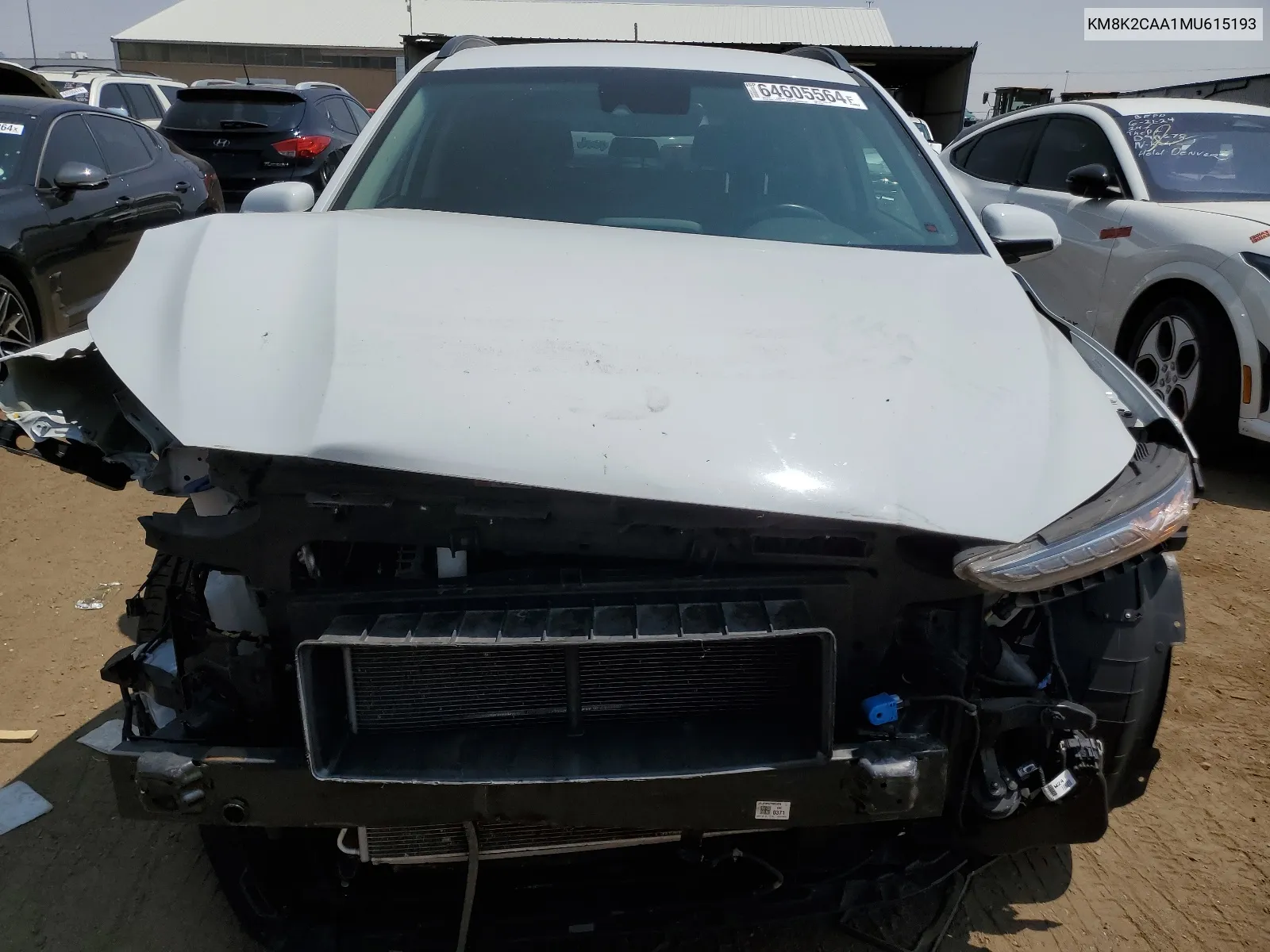 KM8K2CAA1MU615193 2021 Hyundai Kona Sel