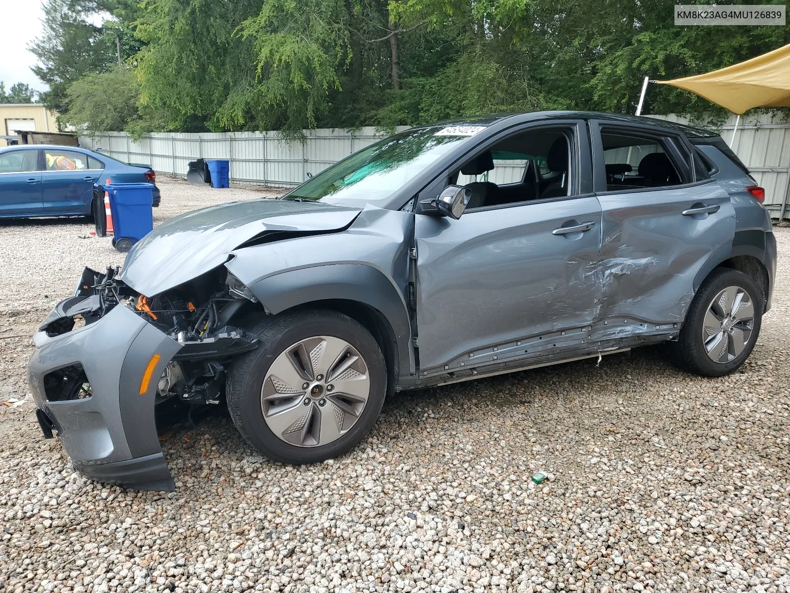 KM8K23AG4MU126839 2021 Hyundai Kona Sel