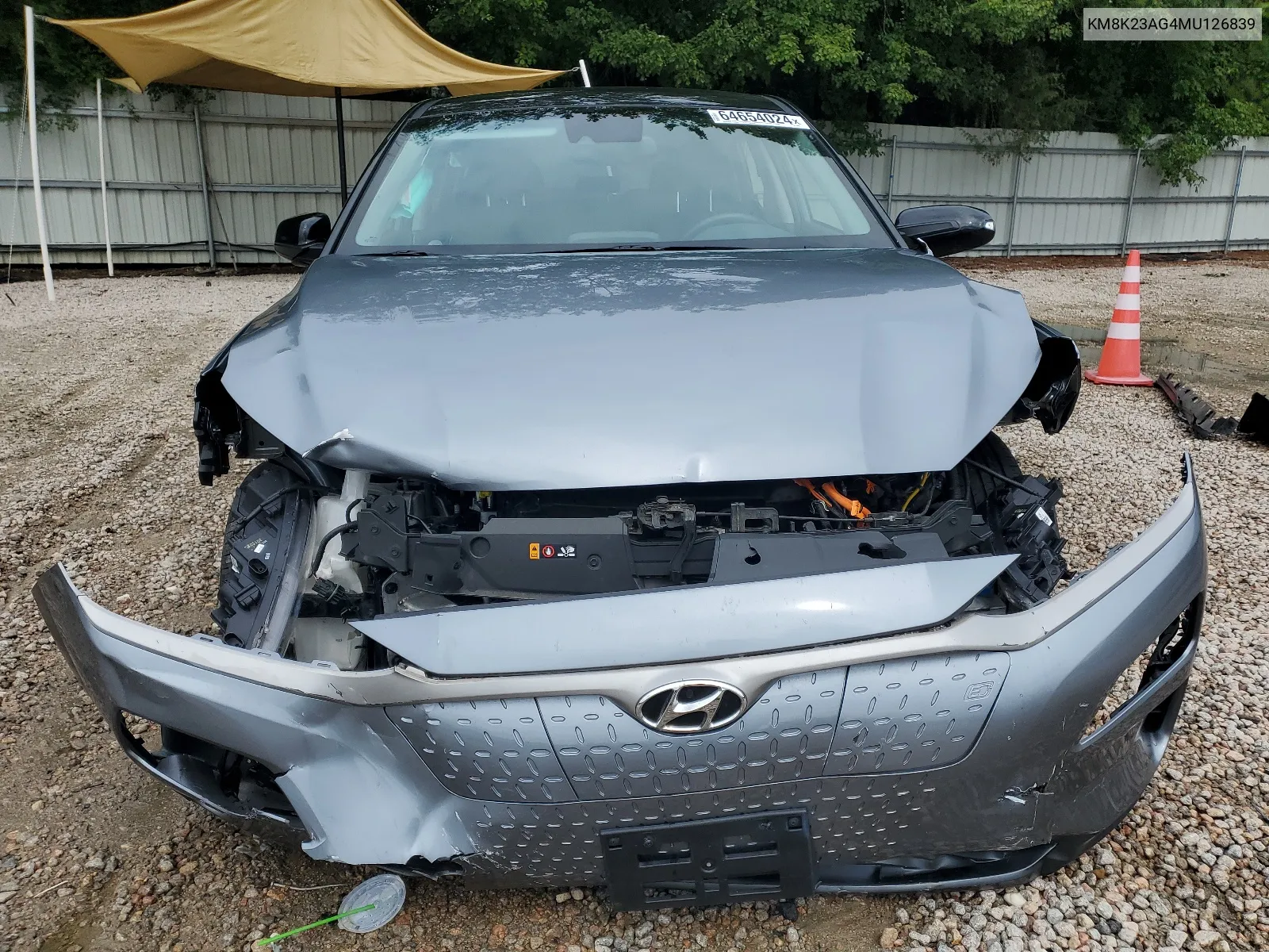 KM8K23AG4MU126839 2021 Hyundai Kona Sel