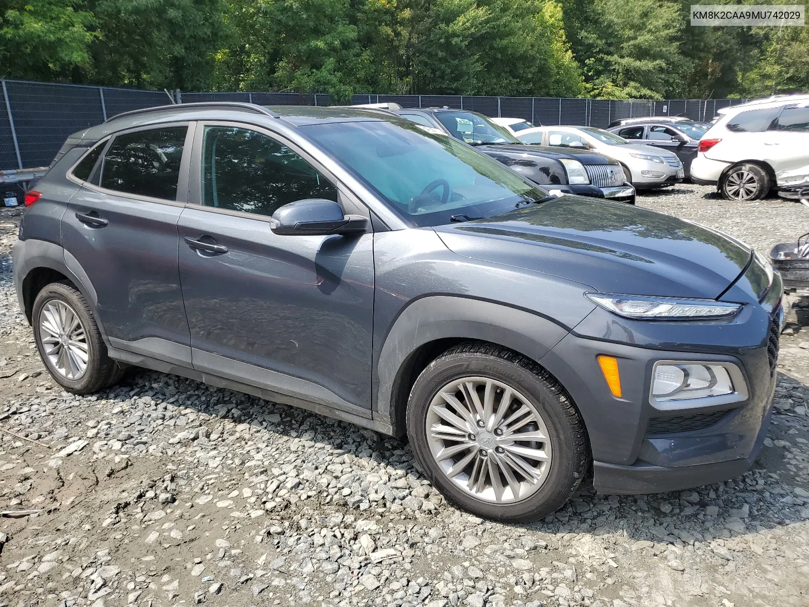 KM8K2CAA9MU742029 2021 Hyundai Kona Sel