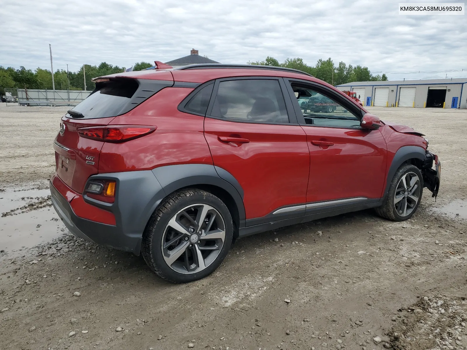 KM8K3CA58MU695320 2021 Hyundai Kona Limited