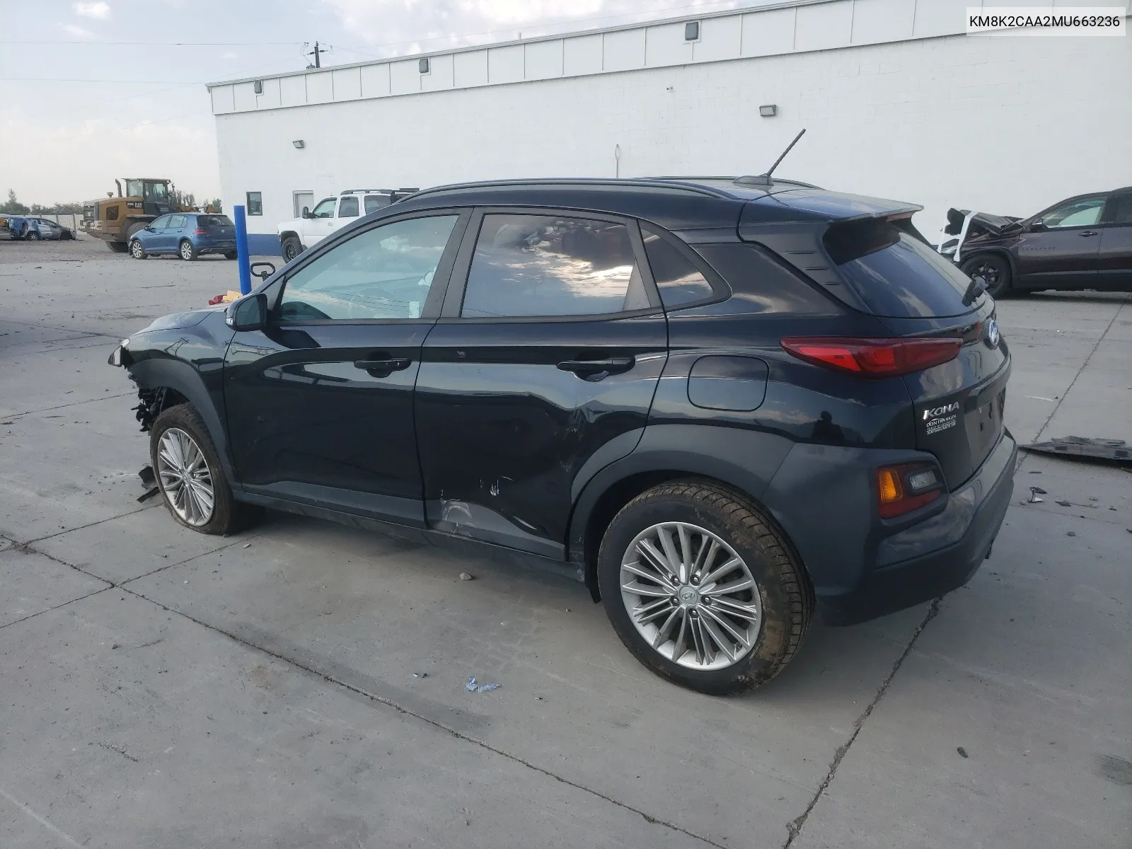 2021 Hyundai Kona Sel VIN: KM8K2CAA2MU663236 Lot: 66676014