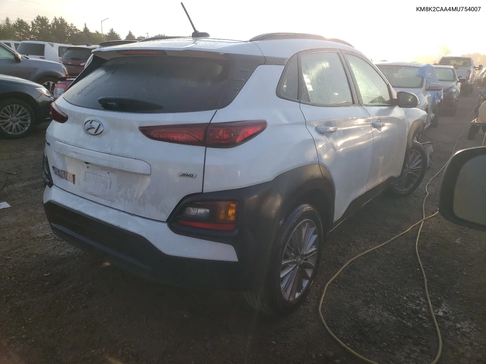 KM8K2CAA4MU754007 2021 Hyundai Kona Sel