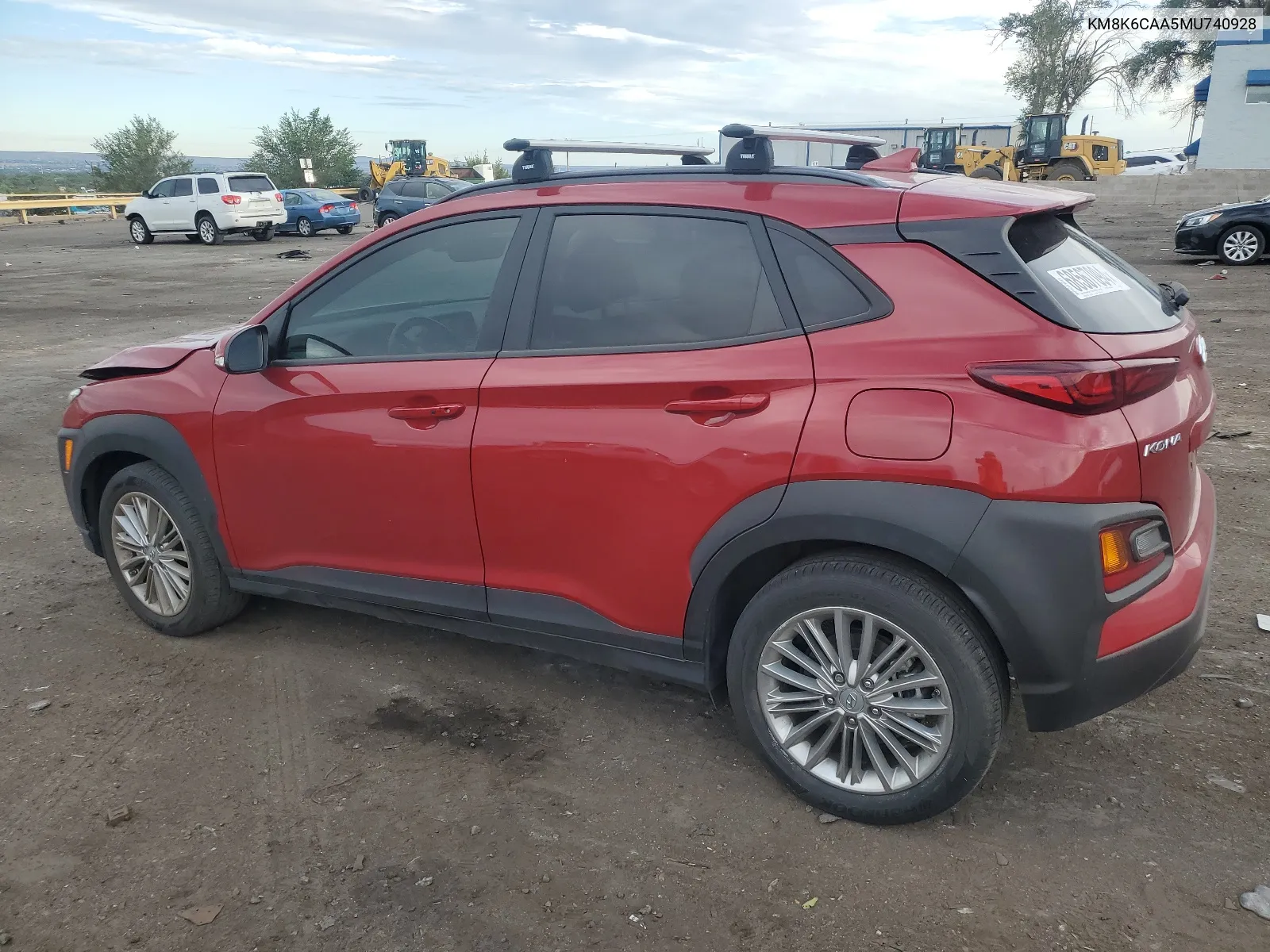 2021 Hyundai Kona Sel Plus VIN: KM8K6CAA5MU740928 Lot: 68567094