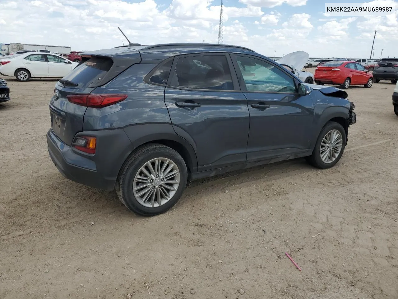 KM8K22AA9MU689987 2021 Hyundai Kona Sel