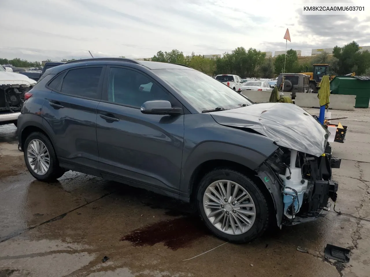 KM8K2CAA0MU603701 2021 Hyundai Kona Sel