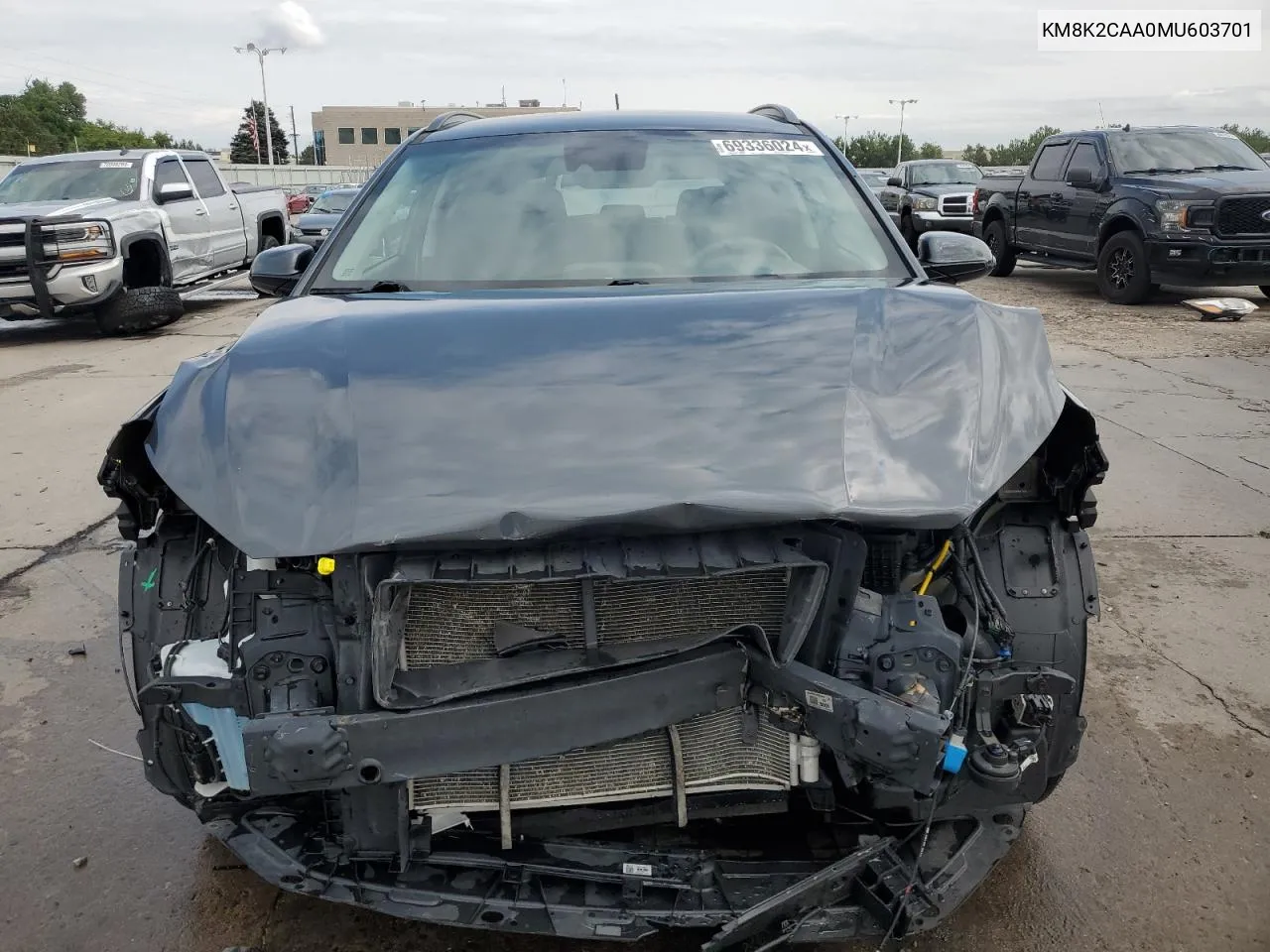 KM8K2CAA0MU603701 2021 Hyundai Kona Sel