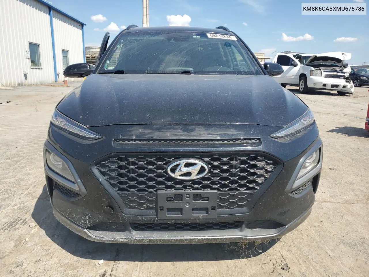 2021 Hyundai Kona Night VIN: KM8K6CA5XMU675786 Lot: 69619884