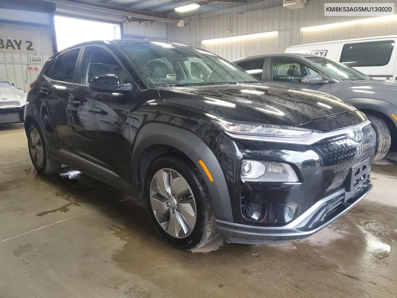 2021 Hyundai Kona Ultimate VIN: KM8K53AG5MU130020 Lot: 69792354