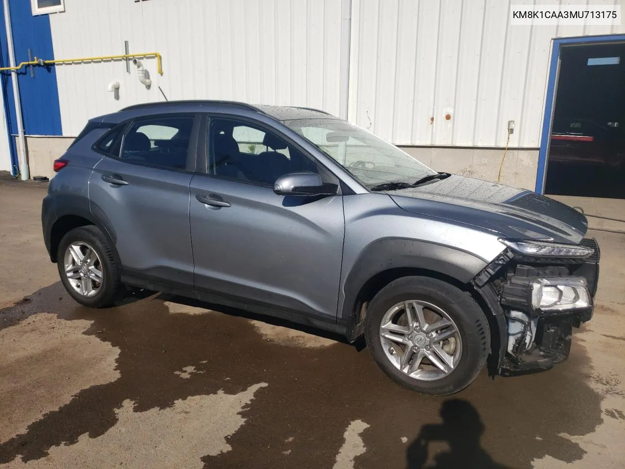 KM8K1CAA3MU713175 2021 Hyundai Kona Se