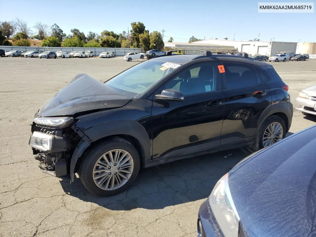 KM8K62AA2MU685719 2021 Hyundai Kona Sel Plus