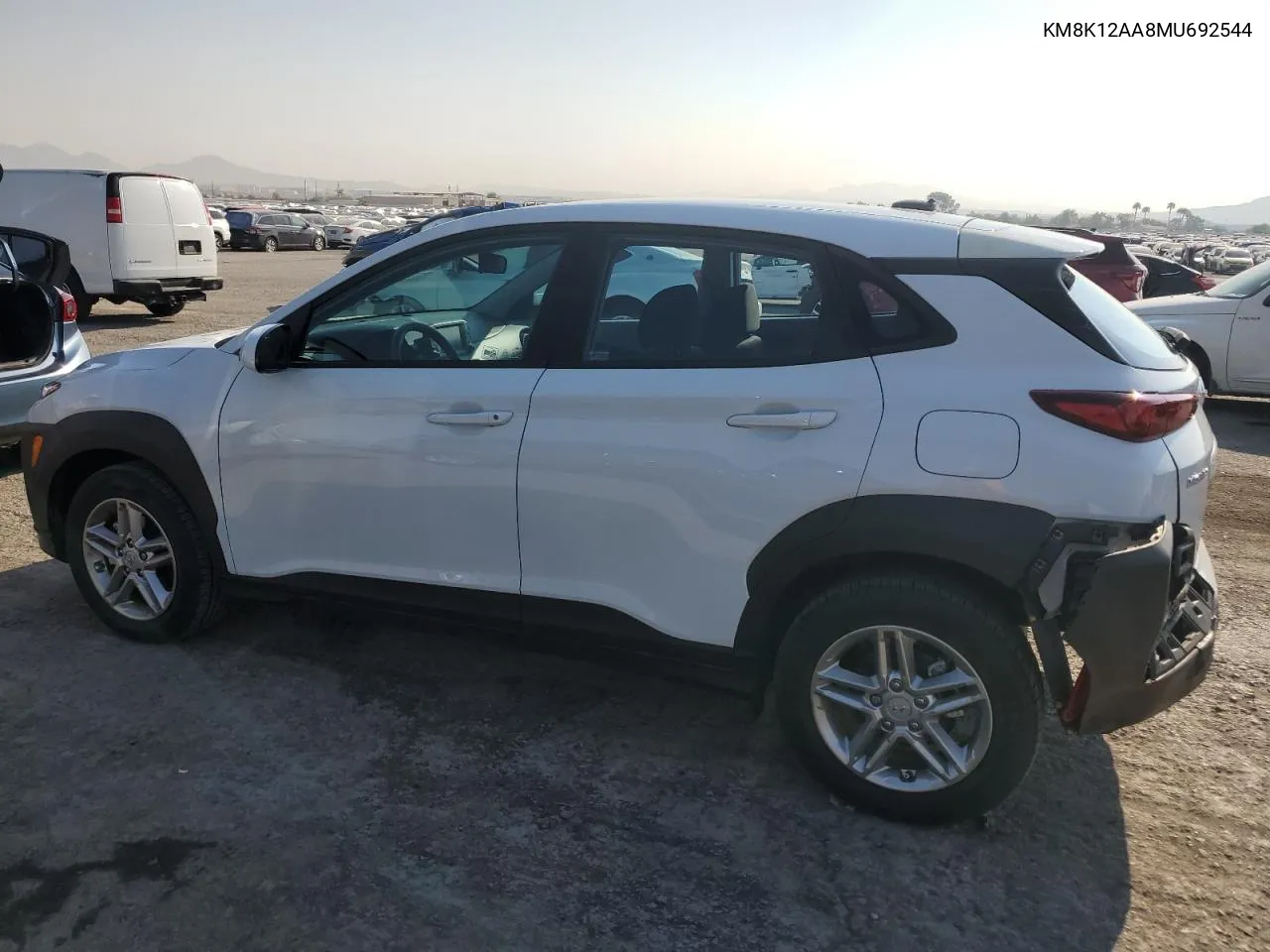 2021 Hyundai Kona Se VIN: KM8K12AA8MU692544 Lot: 70327964