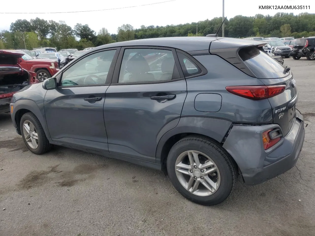 2021 Hyundai Kona Se VIN: KM8K12AA0MU635111 Lot: 70515514