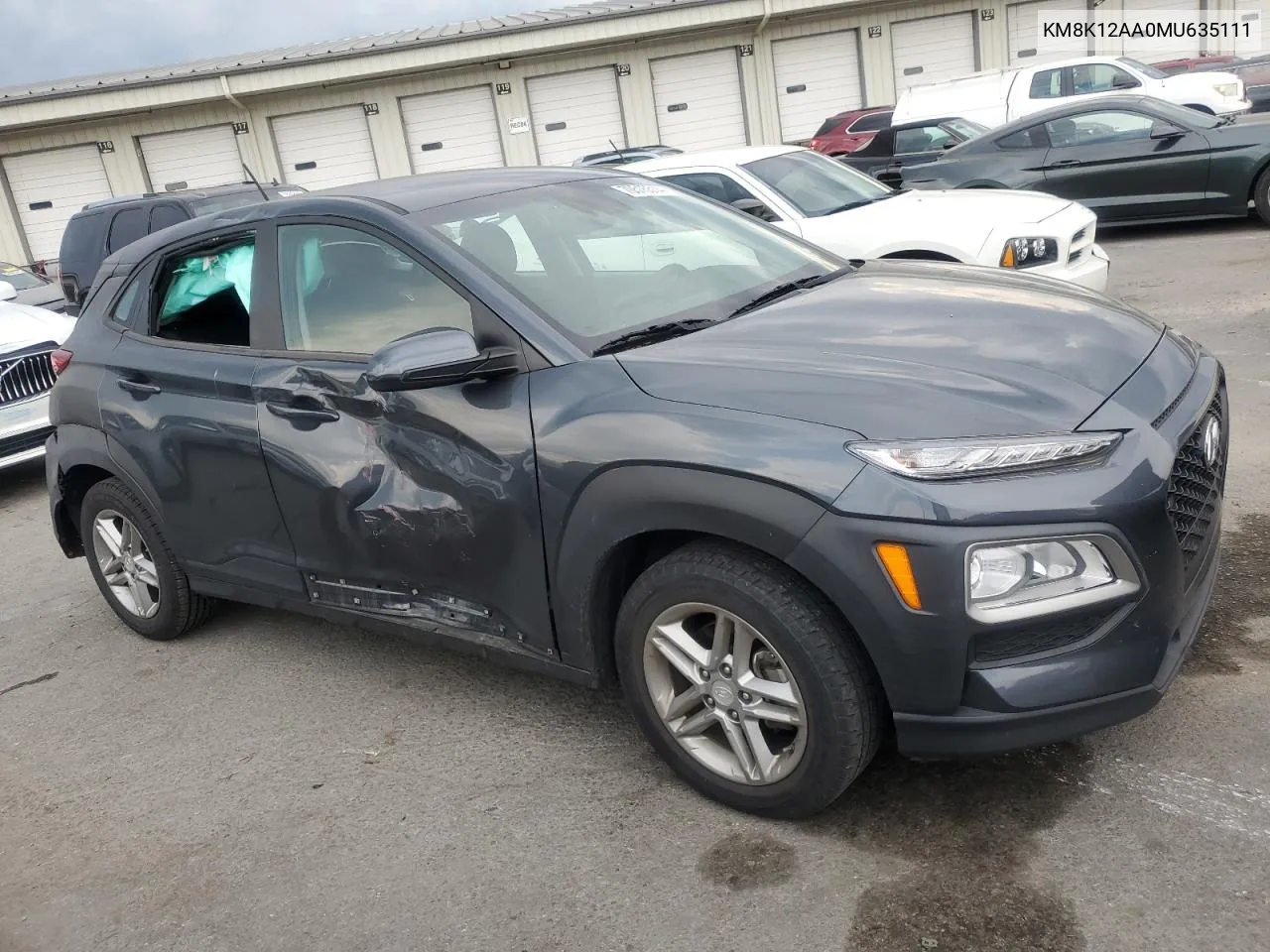 2021 Hyundai Kona Se VIN: KM8K12AA0MU635111 Lot: 70515514