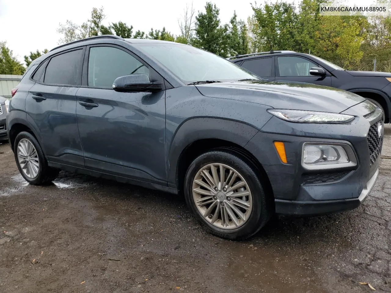 2021 Hyundai Kona Sel Plus VIN: KM8K6CAA6MU688905 Lot: 70879684