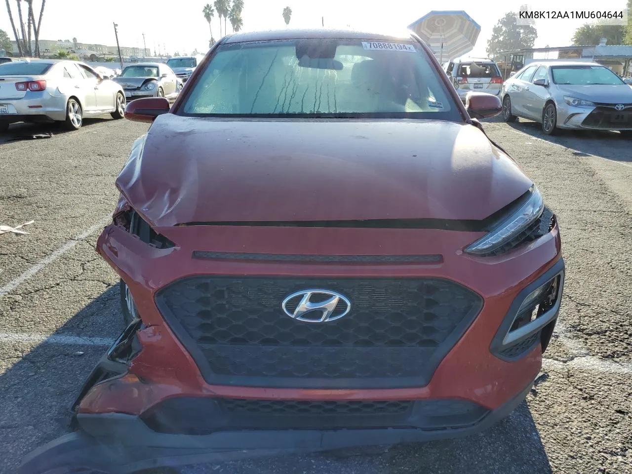 KM8K12AA1MU604644 2021 Hyundai Kona Se