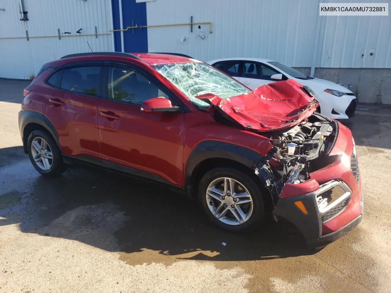 KM8K1CAA0MU732881 2021 Hyundai Kona Se