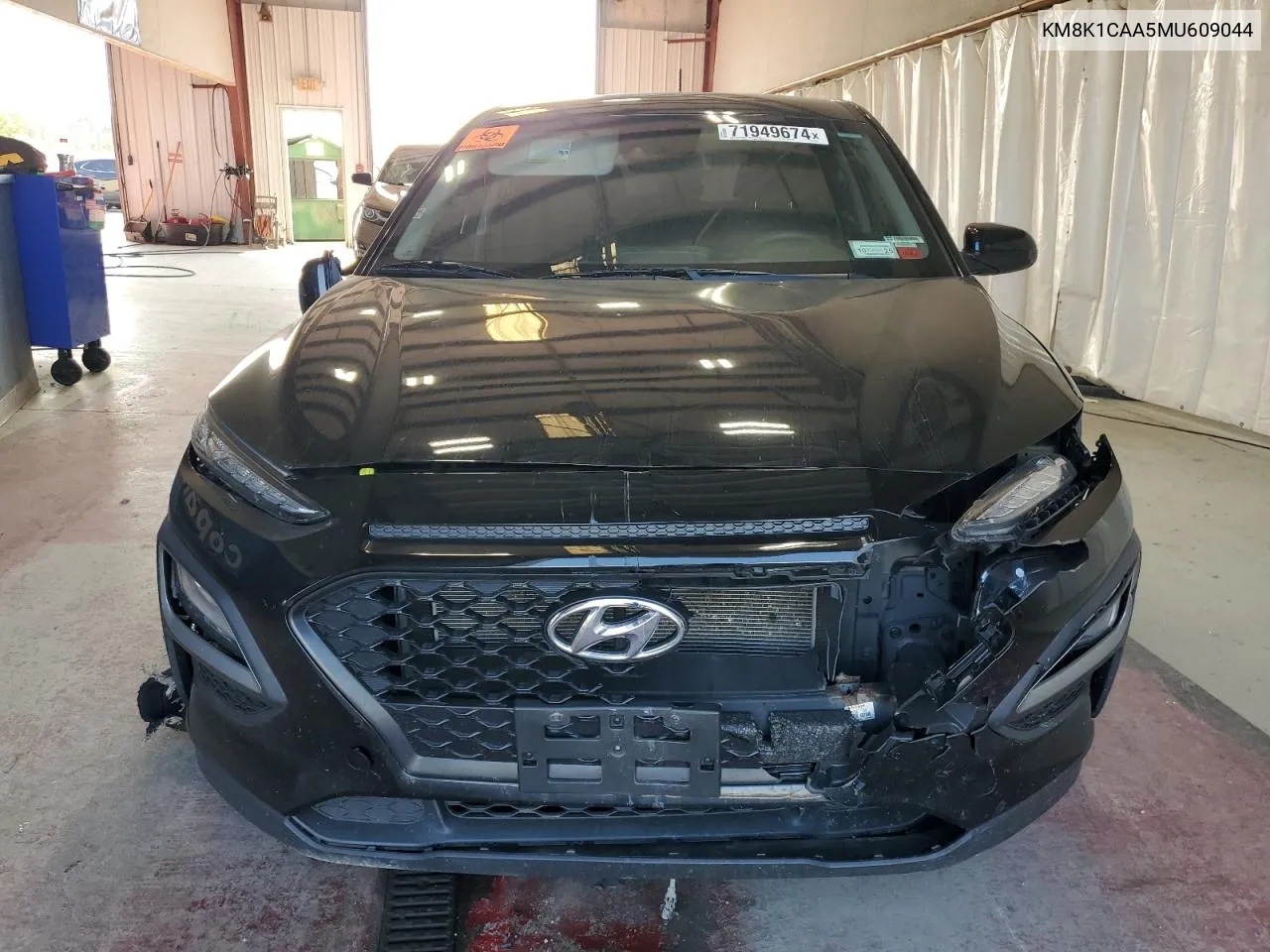 2021 Hyundai Kona Se VIN: KM8K1CAA5MU609044 Lot: 71949674