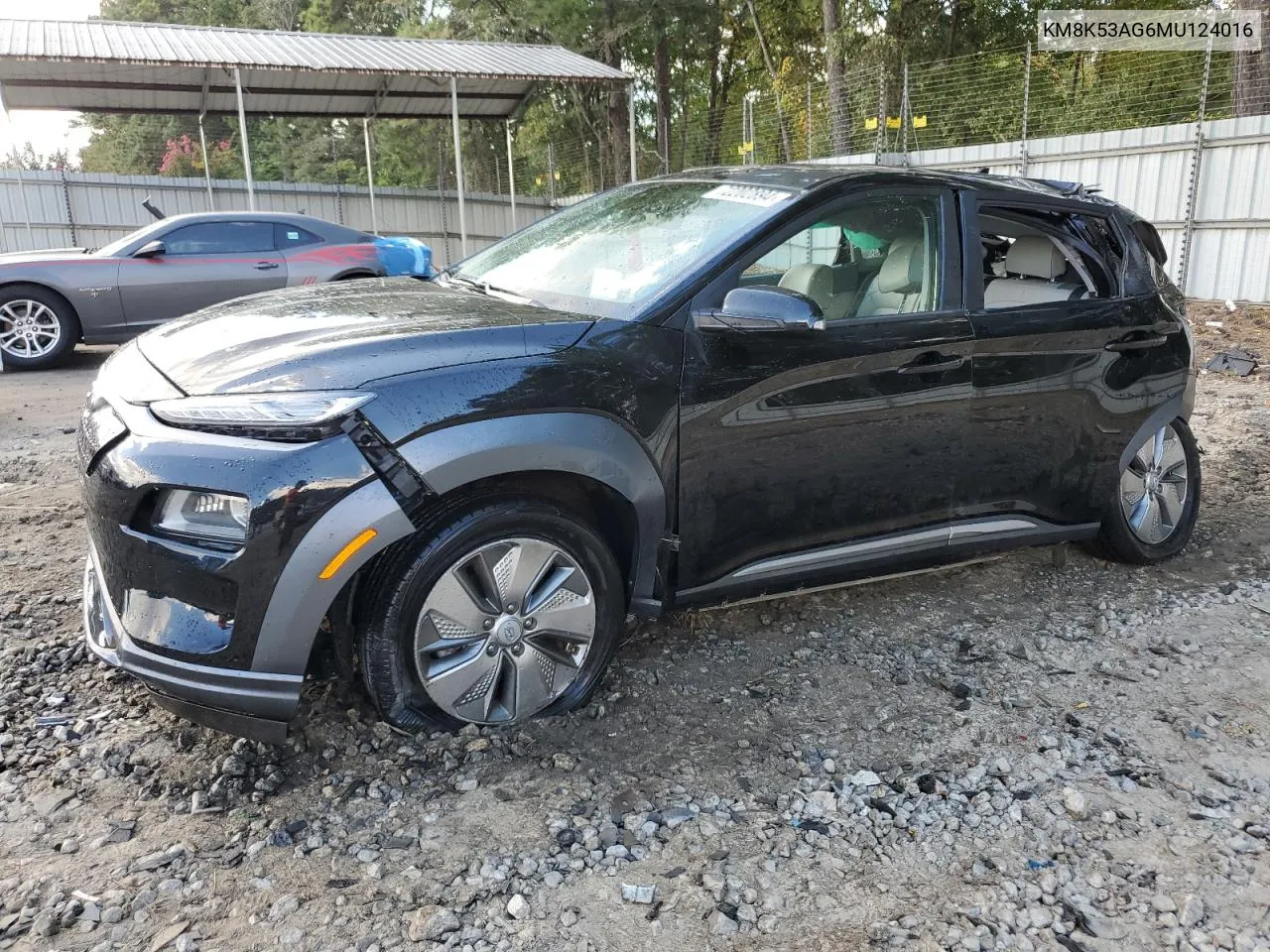 2021 Hyundai Kona Ultimate VIN: KM8K53AG6MU124016 Lot: 72202894