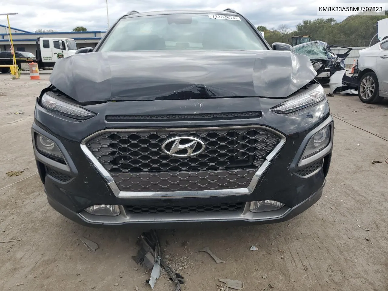 KM8K33A58MU707823 2021 Hyundai Kona Limited