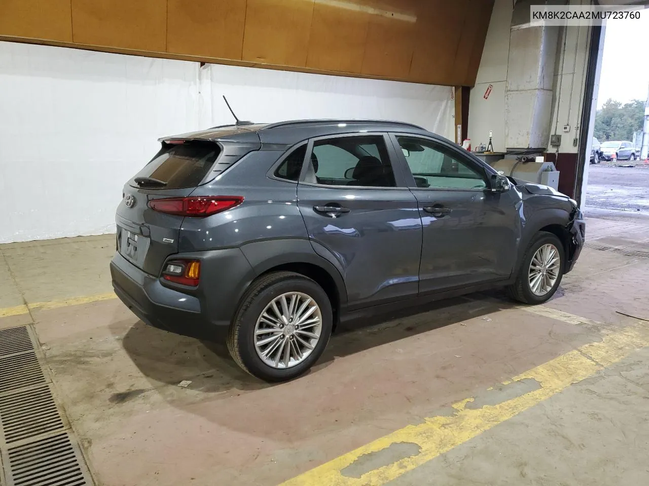 2021 Hyundai Kona Sel VIN: KM8K2CAA2MU723760 Lot: 72553644