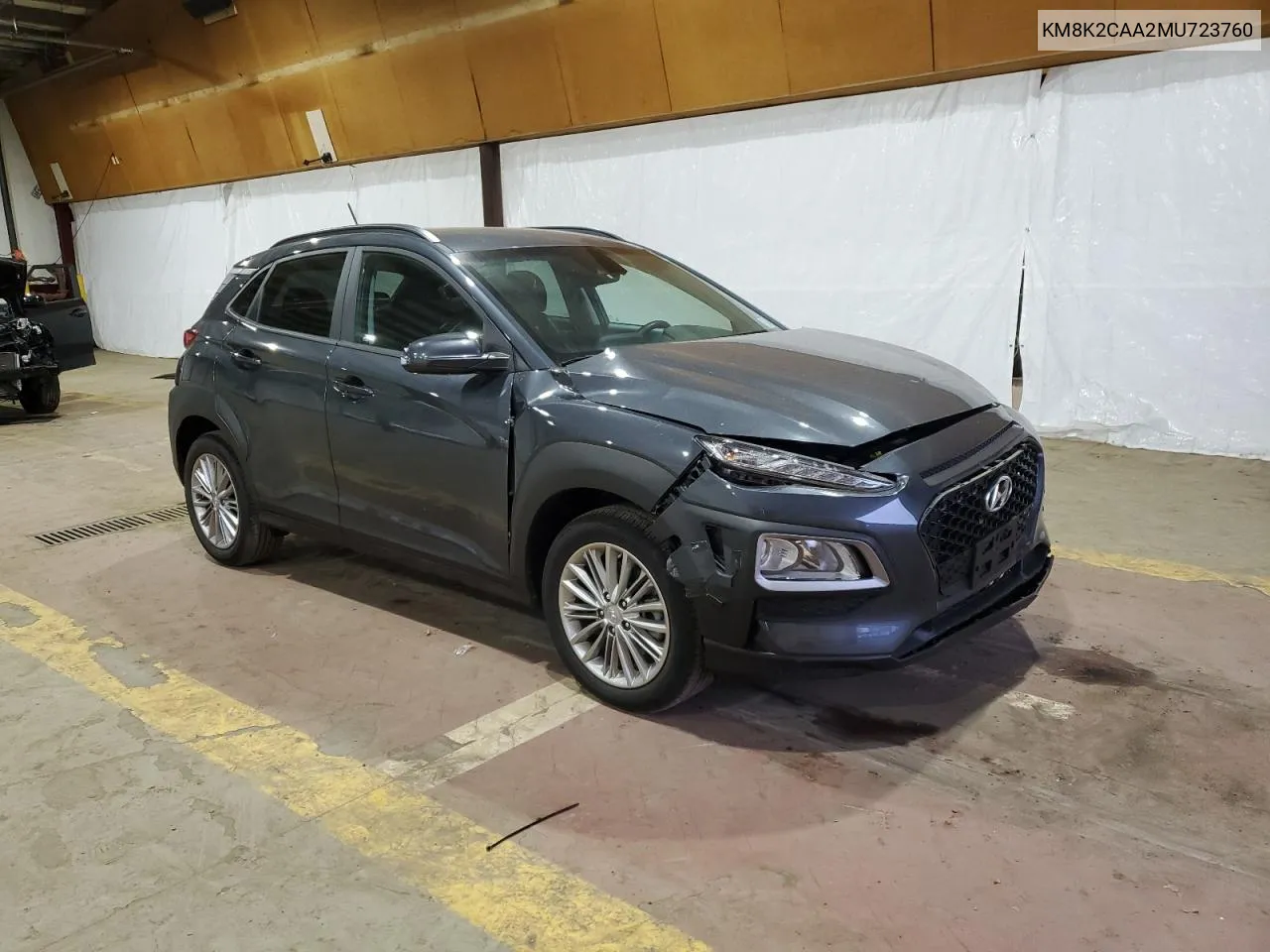 2021 Hyundai Kona Sel VIN: KM8K2CAA2MU723760 Lot: 72553644