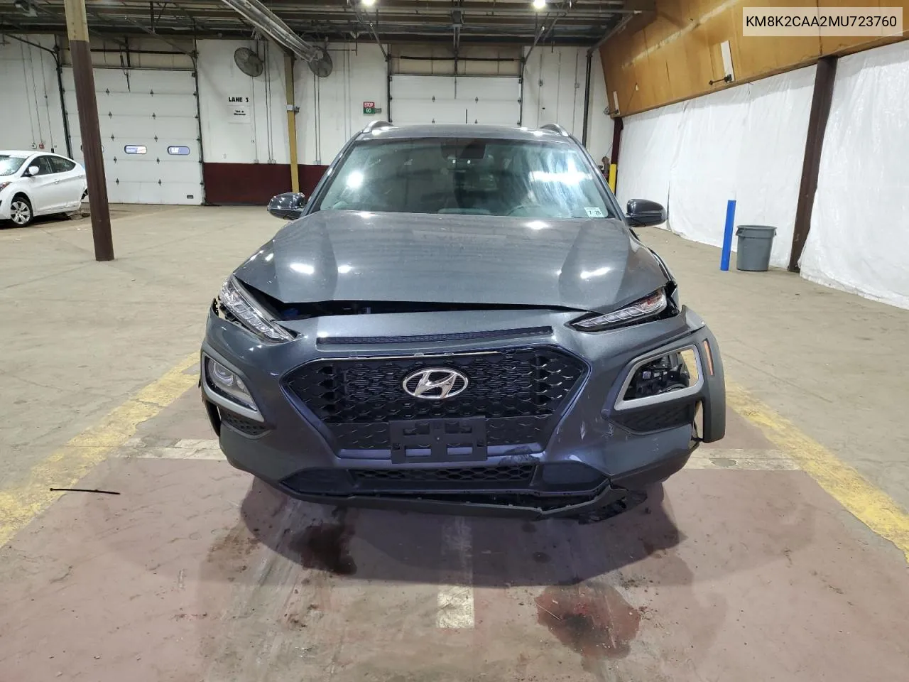 2021 Hyundai Kona Sel VIN: KM8K2CAA2MU723760 Lot: 72553644