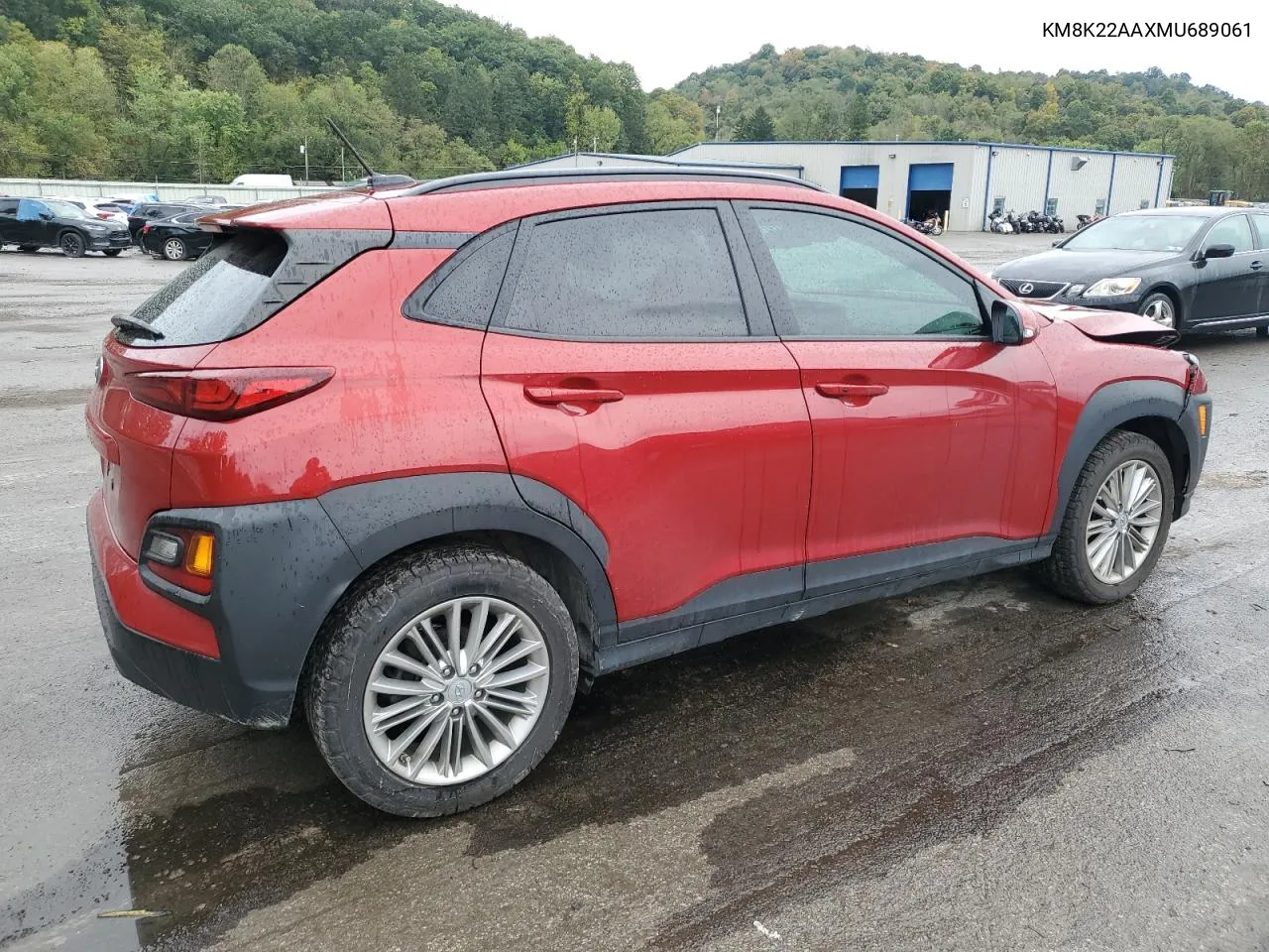 2021 Hyundai Kona Sel VIN: KM8K22AAXMU689061 Lot: 73635864