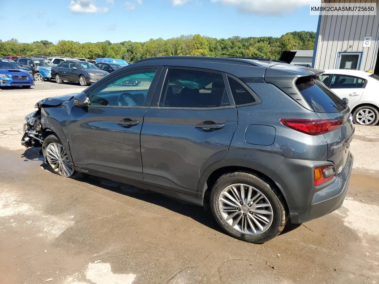 2021 Hyundai Kona Sel VIN: KM8K2CAA5MU725650 Lot: 74241074