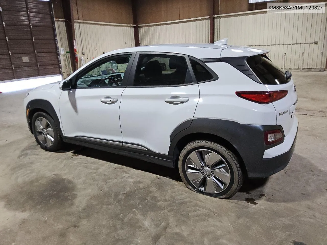 2021 Hyundai Kona Ultimate VIN: KM8K53AG1MU120827 Lot: 74512054