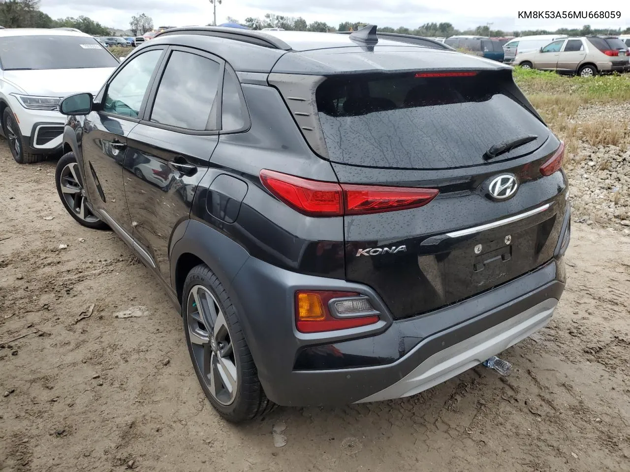 2021 Hyundai Kona Ultimate VIN: KM8K53A56MU668059 Lot: 74790014