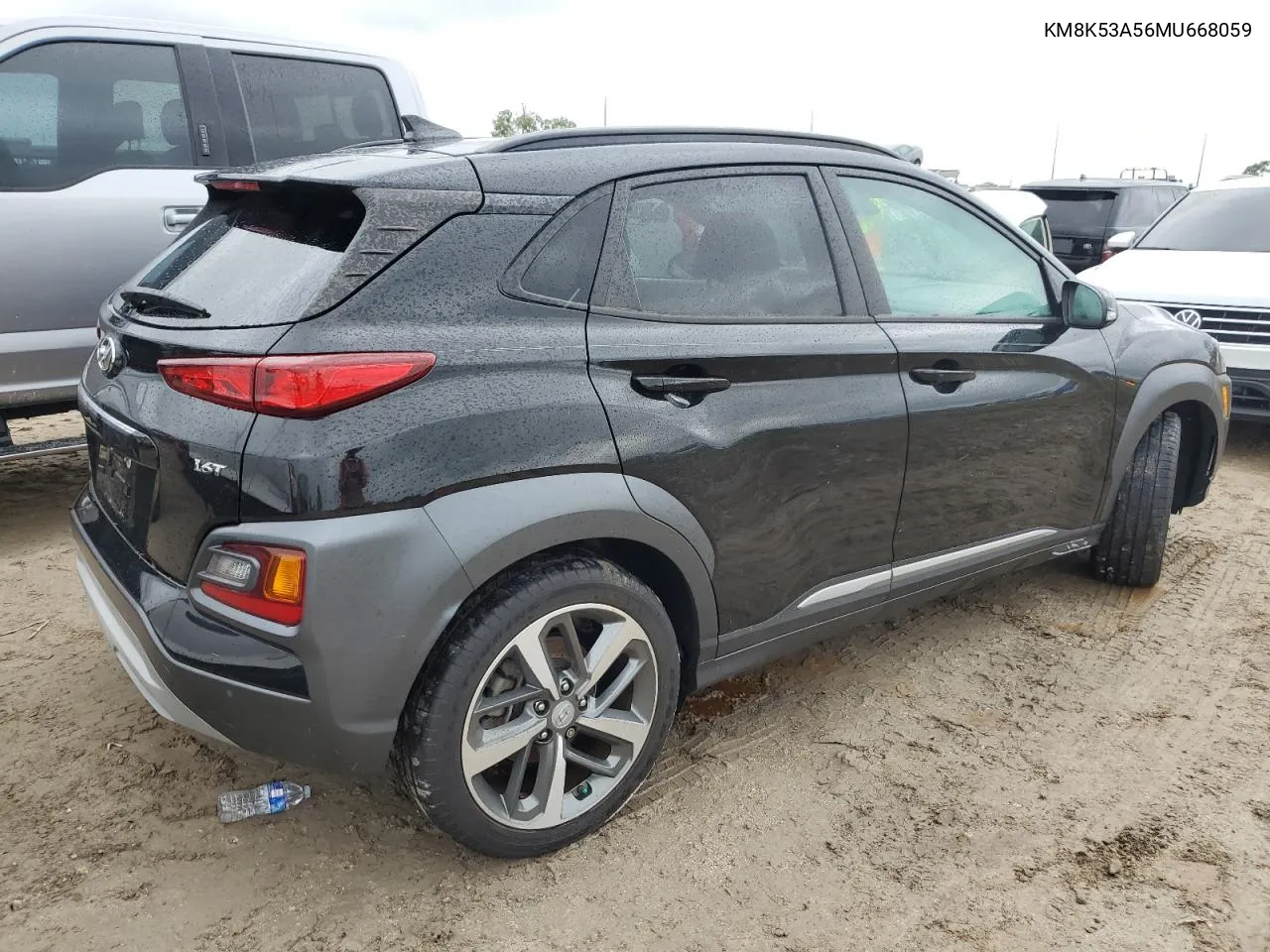 2021 Hyundai Kona Ultimate VIN: KM8K53A56MU668059 Lot: 74790014