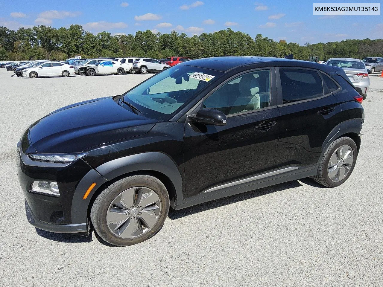 KM8K53AG2MU135143 2021 Hyundai Kona Ultimate