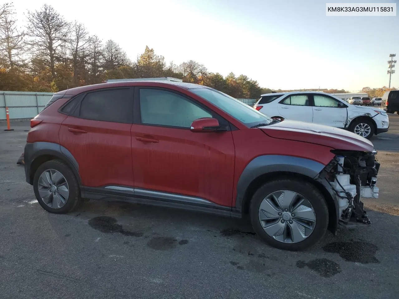 KM8K33AG3MU115831 2021 Hyundai Kona Limited