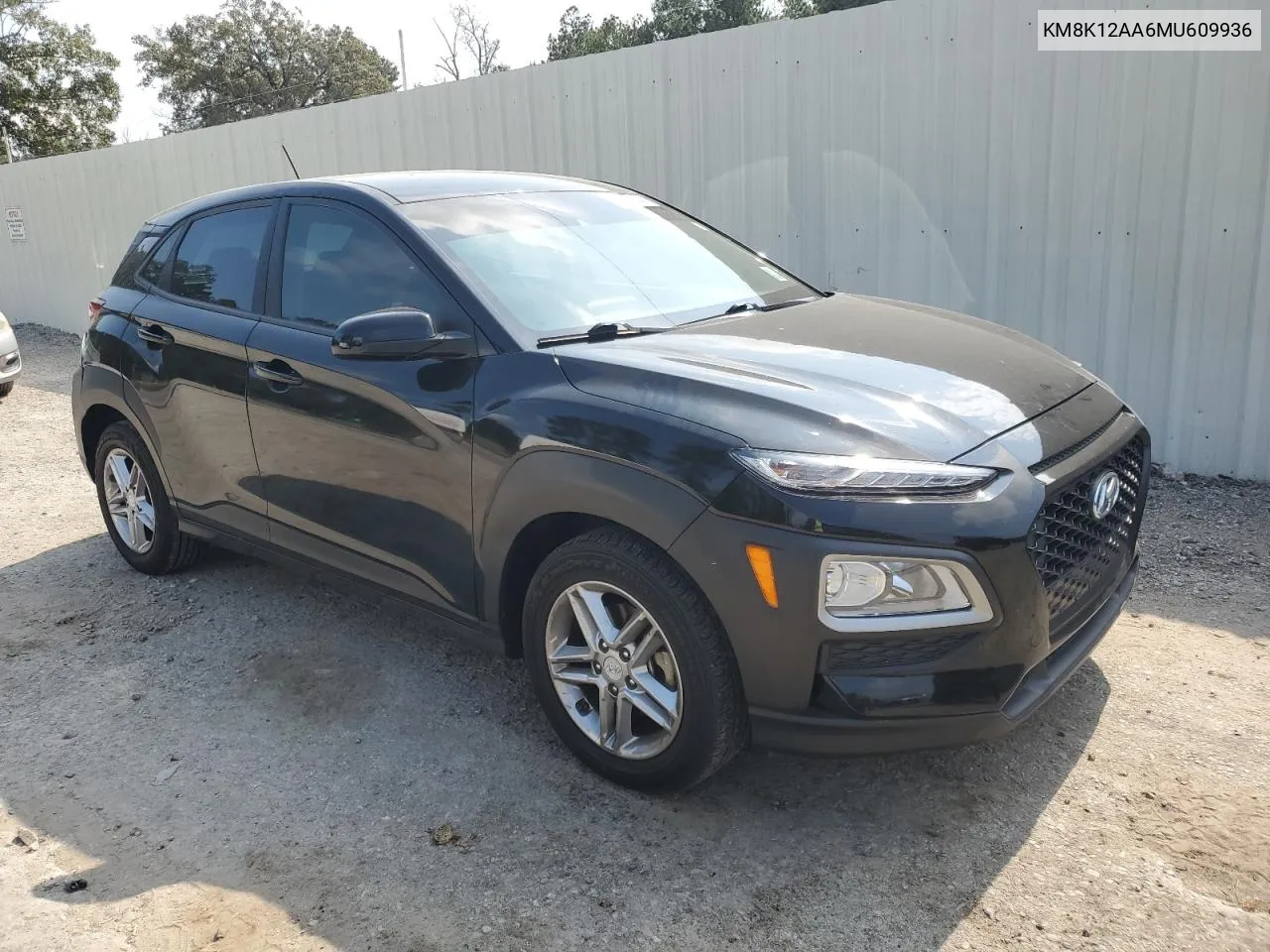 2021 Hyundai Kona Se VIN: KM8K12AA6MU609936 Lot: 75883944